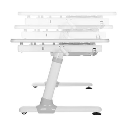Birou IT ergonomic Sit-Stand (sezut-in picioare), E505, Gri E505 Gri Birou IT ergonomic Sit-Stand (sezut-in picioare)