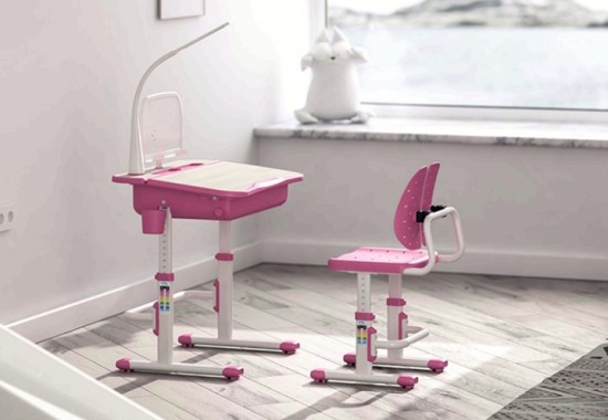 Seturi de scaune si birouri ergonomice pentru copii si adolescenti ERGOK