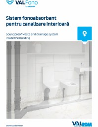 Sistem fonoabsorbant pentru canalizare interioara VALFono
