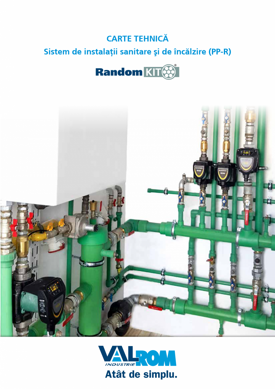 Pagina 1-Carte_tehnica - Sistem de instalații sanitare și de încălzire VALROM Fisa tehnica Romana...