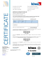 Certificare KIWA - Tevi si racorduri din polipropilena - Nr. KIP-094128/04 VALROM
