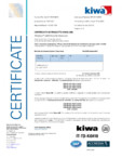 Certificare KIWA - Tevi si racorduri din polipropilena - Nr. KIP-094128/04 VALROM