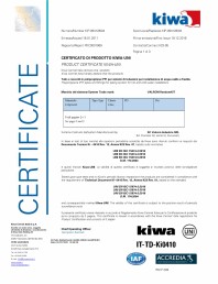 Certificare KIWA - Tevi si racorduri din polipropilena - Nr. KIP-094128/04