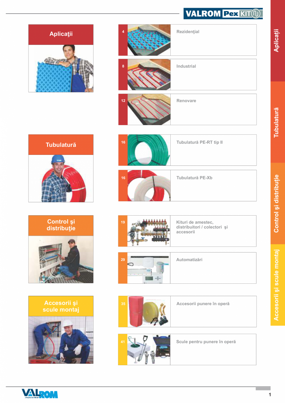 Pagina 3-Incalzire prin pardoseala VALROM PexKIT 50 mp, PexKIT 60 mp, PexKIT 70 mp, PexKIT 80 mp, PexKIT 90...