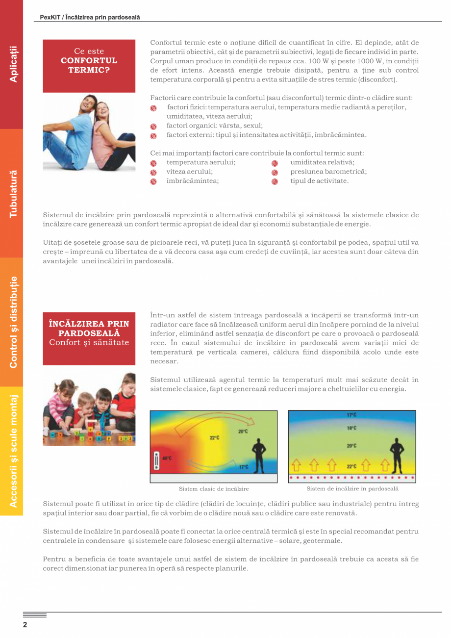 Pagina 4-Incalzire prin pardoseala VALROM PexKIT 50 mp, PexKIT 60 mp, PexKIT 70 mp, PexKIT 80 mp, PexKIT 90...