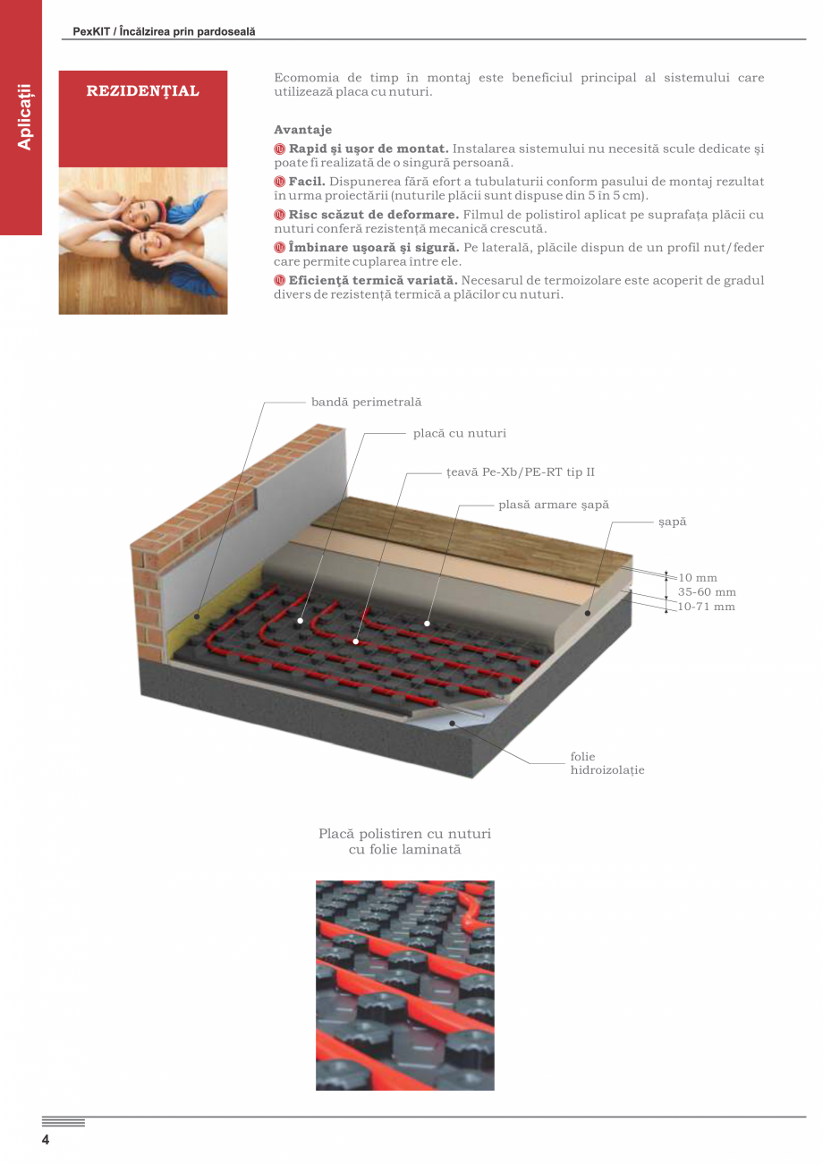 Pagina 6-Incalzire prin pardoseala VALROM PexKIT 50 mp, PexKIT 60 mp, PexKIT 70 mp, PexKIT 80 mp, PexKIT 90...