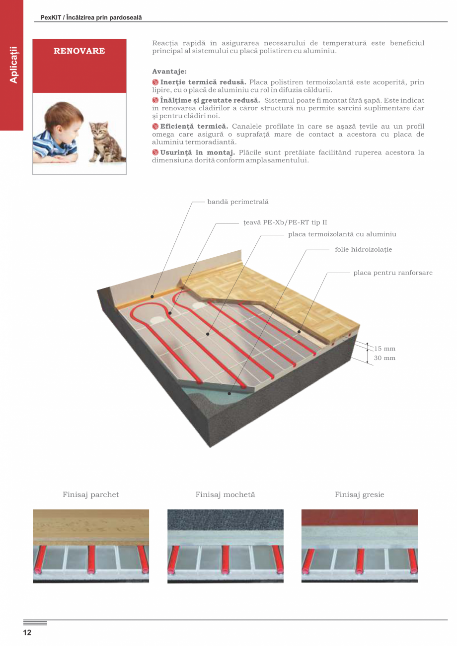Pagina 14-Incalzire prin pardoseala VALROM PexKIT 50 mp, PexKIT 60 mp, PexKIT 70 mp, PexKIT 80 mp, PexKIT 90...
