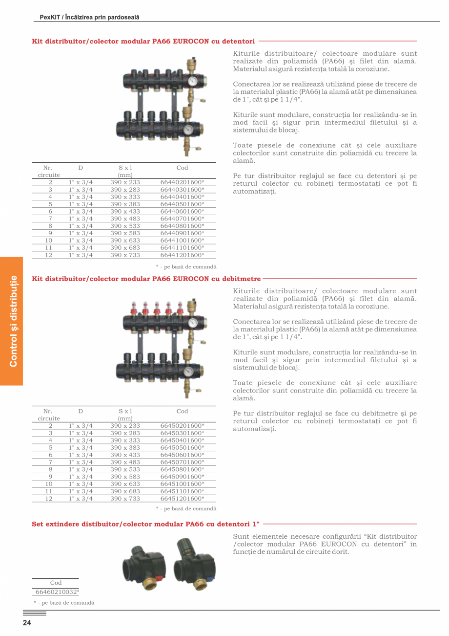 Pagina 26-Incalzire prin pardoseala VALROM PexKIT 50 mp, PexKIT 60 mp, PexKIT 70 mp, PexKIT 80 mp, PexKIT 90...