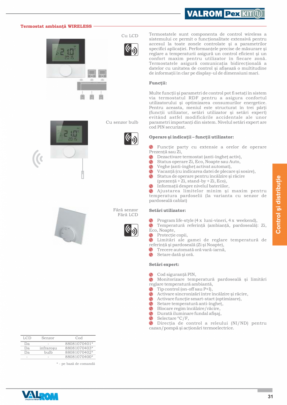 Pagina 33-Incalzire prin pardoseala VALROM PexKIT 50 mp, PexKIT 60 mp, PexKIT 70 mp, PexKIT 80 mp, PexKIT 90...