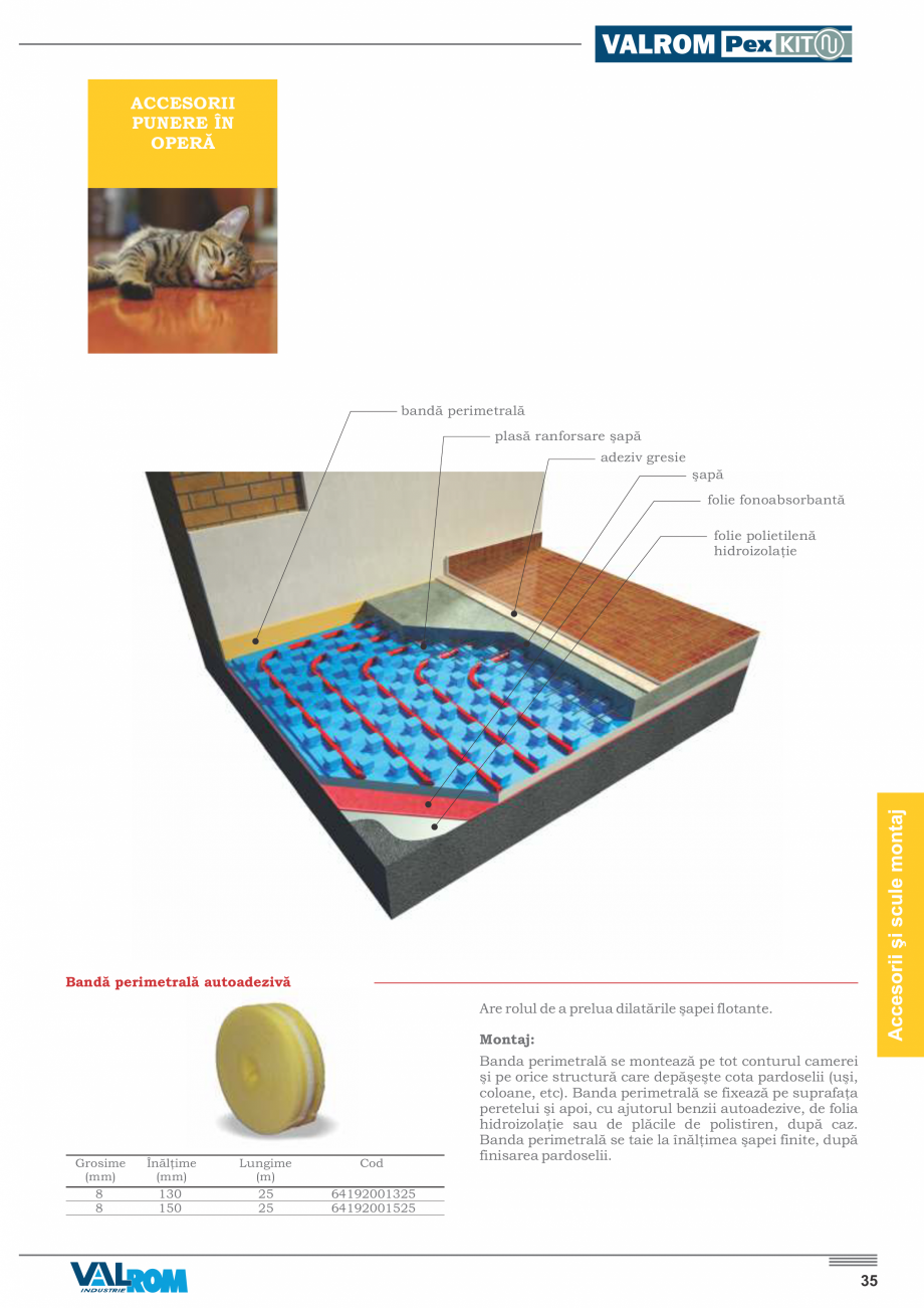 Pagina 39-Incalzire prin pardoseala VALROM PexKIT 50 mp, PexKIT 60 mp, PexKIT 70 mp, PexKIT 80 mp, PexKIT 90...