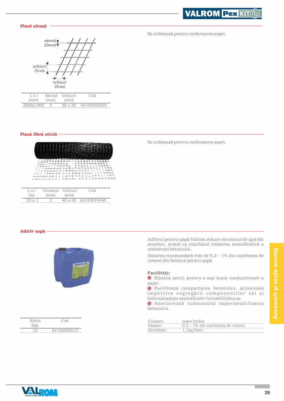 Pagina 43-Incalzire prin pardoseala VALROM PexKIT 50 mp, PexKIT 60 mp, PexKIT 70 mp, PexKIT 80 mp, PexKIT 90...