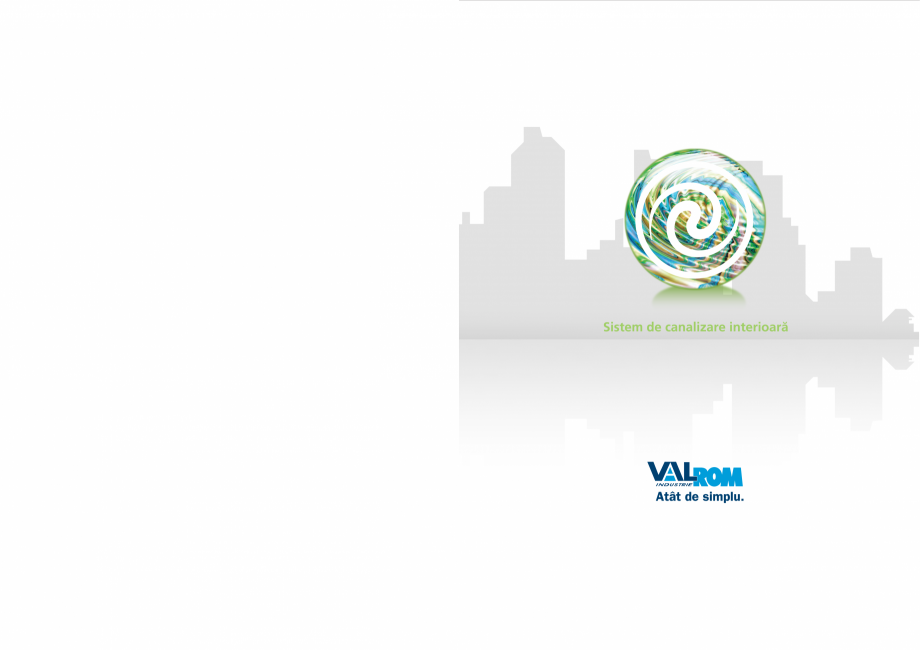 Pagina 23-Carte tehnica EasyKit - Sistem de canalizare interioara  VALROM Fisa tehnica Romana 