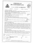 Certificat de conformitate nr OC ICC 16 A0006578-20 pentru Tevi si fitinguri din polipropilena PP gama