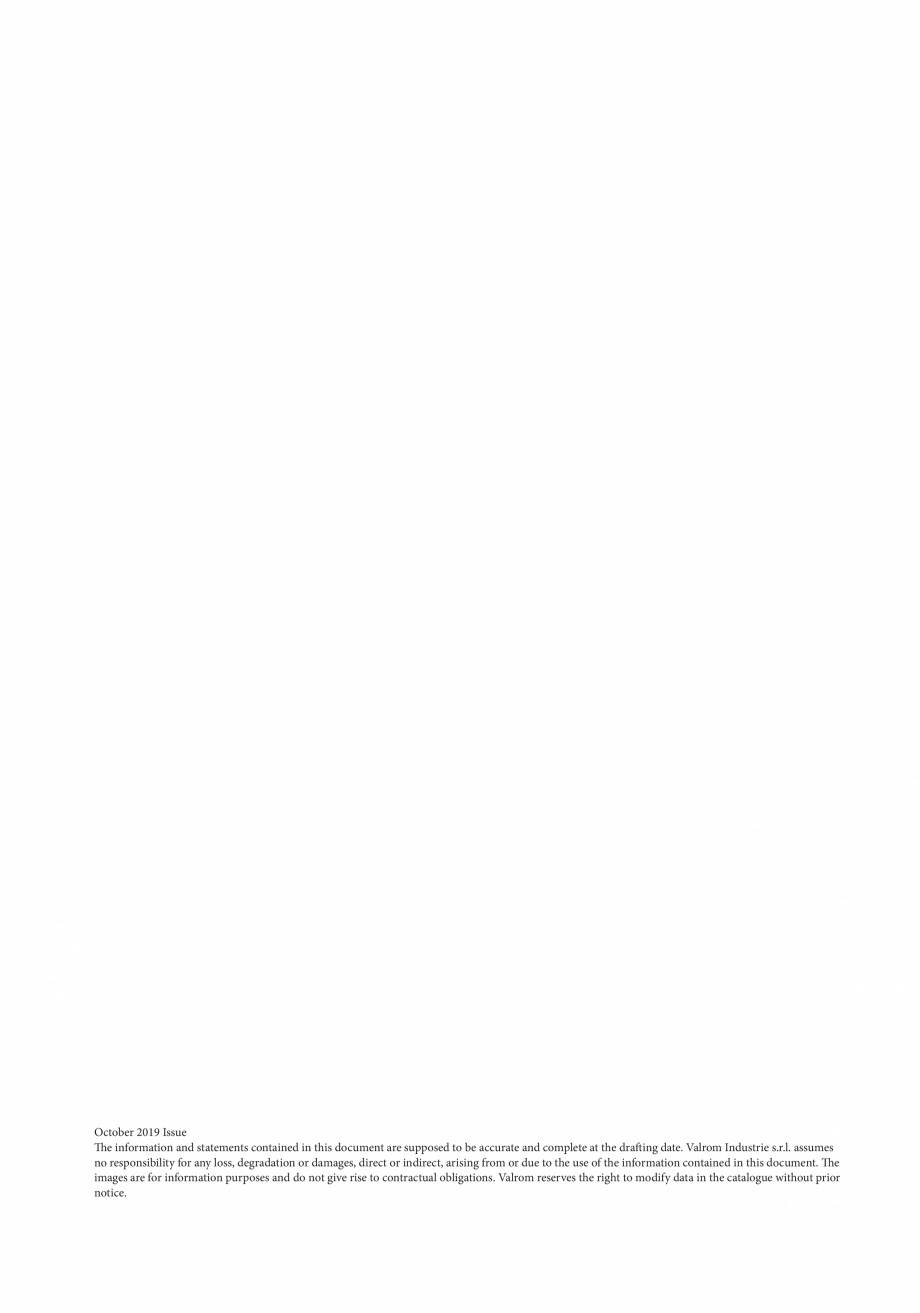 Pagina 2-Catalog - Sisteme de filtrare si tratare apa potabila VALROM Catalog, brosura Engleza QUIPMENTS FOR
...