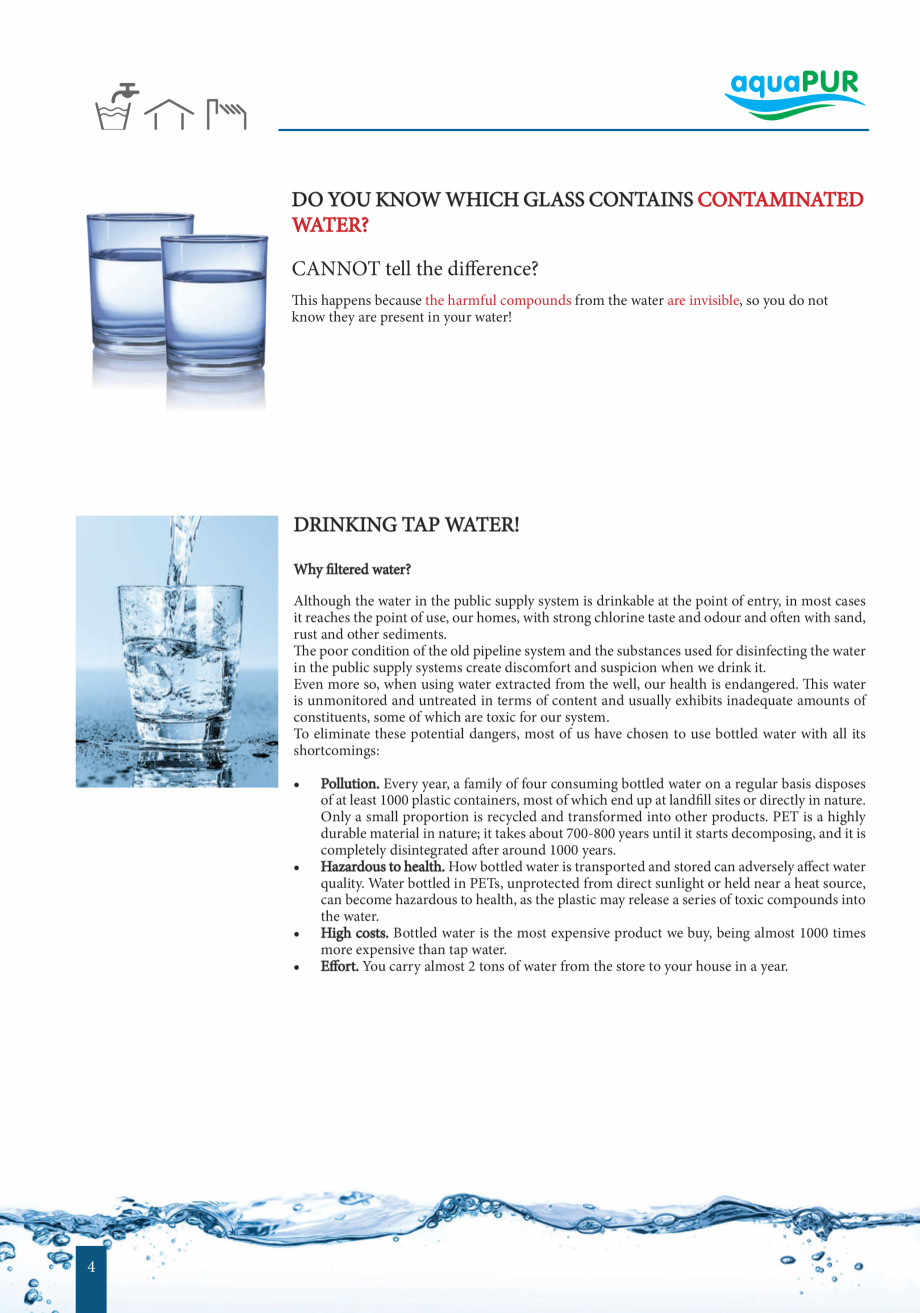Pagina 3-Catalog - Sisteme de filtrare si tratare apa potabila VALROM Catalog, brosura Engleza d from the...