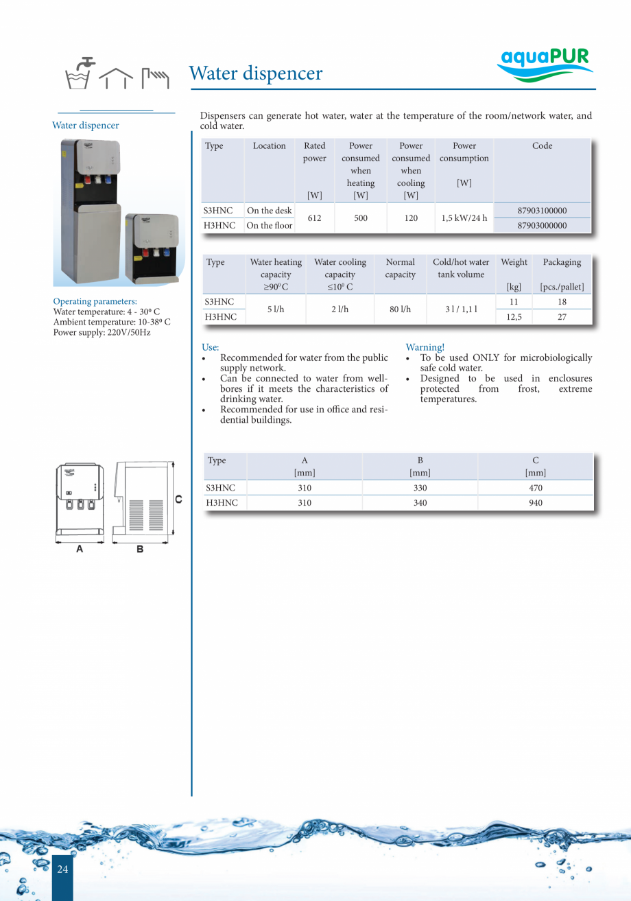 Pagina 23-Catalog - Sisteme de filtrare si tratare apa potabila VALROM Catalog, brosura Engleza A05322311020

...
