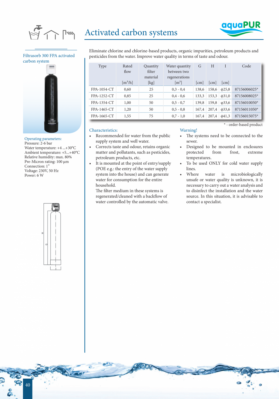 Pagina 40-Catalog - Sisteme de filtrare si tratare apa potabila VALROM Catalog, brosura Engleza , correct...