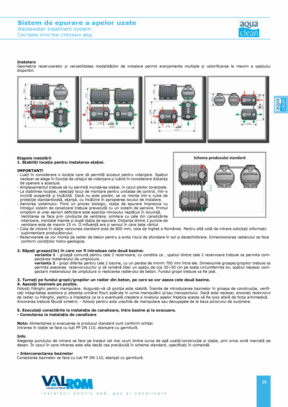 Pagina 24-Sistem de epurare a apelor uzate VALROM AquaClean Catalog, brosura Romana, Engleza e
Silicon

Efect
...