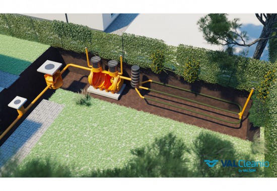 Sistem de epurare a apelor uzate pentru comunități rezidențiale VALROM