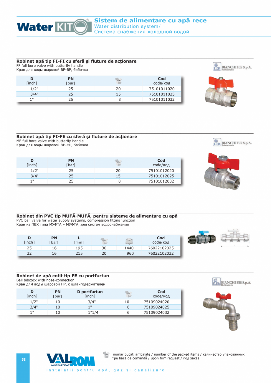 Pagina 58-Sistem de alimentare cu apă rece VALROM Catalog, brosura Romana in PP
Sub stratul protector se...