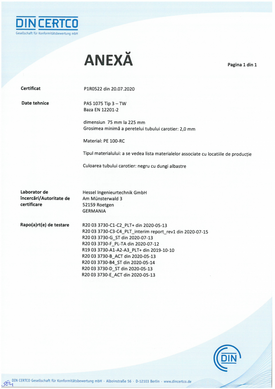 Pagina 4-Țevi de presiune din polietilenă pentru apă - tehnologie alternativă de așezare - PE 100-RC...