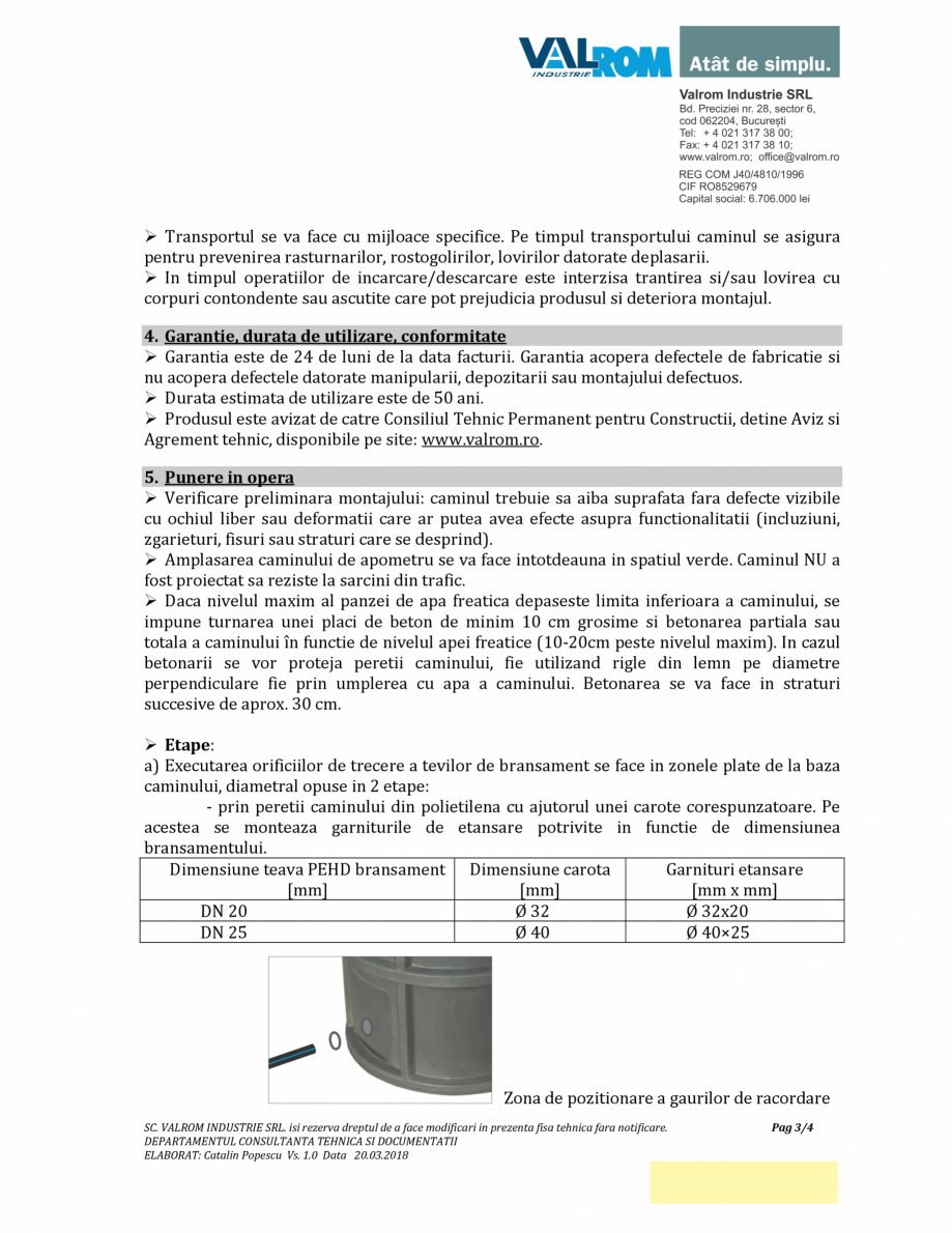 Pagina 3-Camin apometru ECO D550 H_1100 cu izolație 20180320_47701551299 VALROM Cămine din polietilenă...