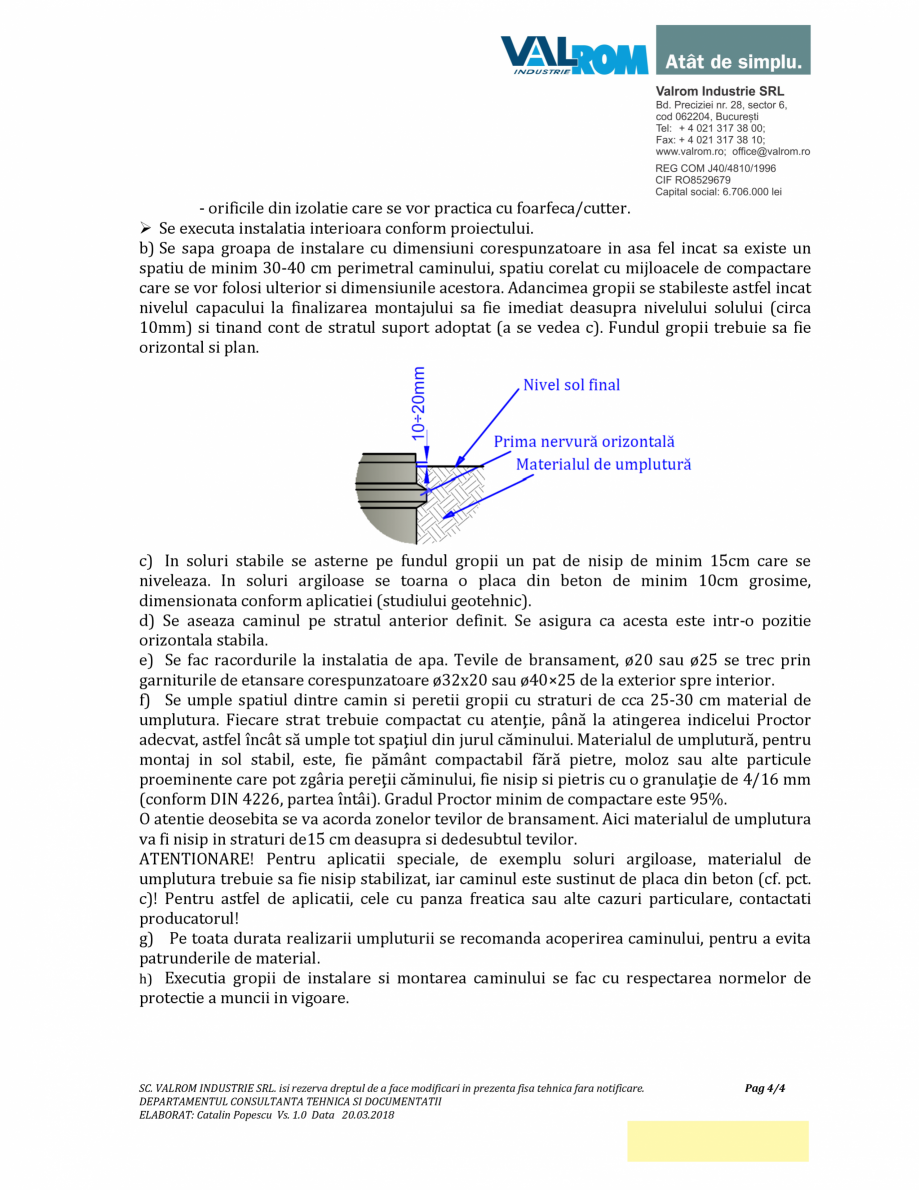 Pagina 4-Camin apometru ECO D550 H_1100 cu izolație 20180320_47701551299 VALROM Cămine din polietilenă...