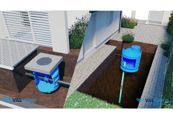 Sistem de puturi si alimentare cu apa rece VALROM