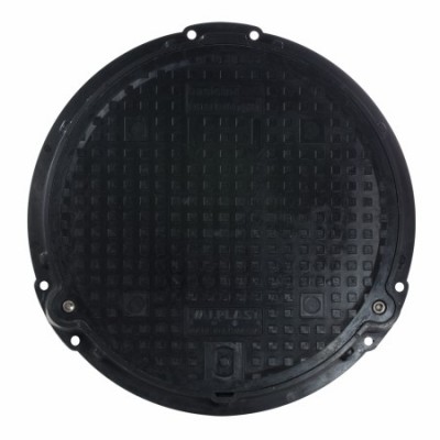 VALROM Capac compozit SMC - D400 Ventilat pas liber 600 mm - Capace pentru camine de