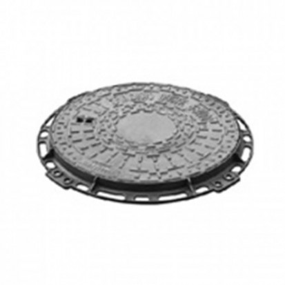 Capac din fonta ductila - vedere frontala Capace din fontă ductila