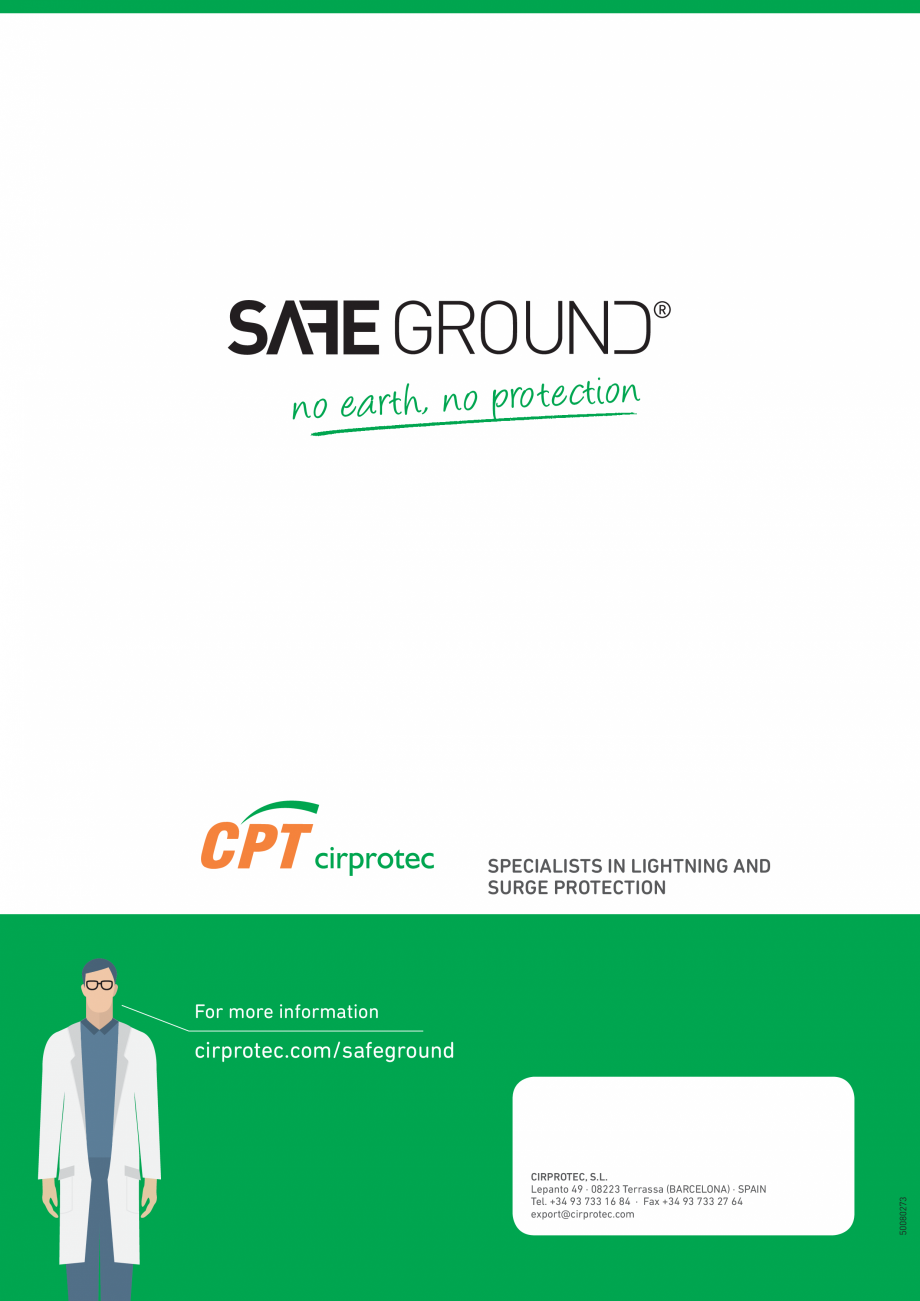 Pagina 8-Dispozitiv de protectie la supratensiune cu sistem de monitorizare CPT Cirprotect SAFEGROUND®...