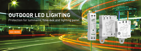 CPT Cirprotect Protectie pentru iluminatul exterior cu LED - Sisteme de paratrasnet Nimbus cu dispozitive de