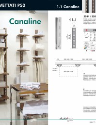 Catalog produse - Elemente de mobilier componibil pentru magazine - Tessuti Fiorentini