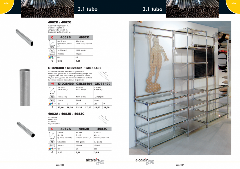 Pagina 31 - Catalog produse - Elemente de mobilier componibil pentru magazine - Tessuti Fiorentini  ...
