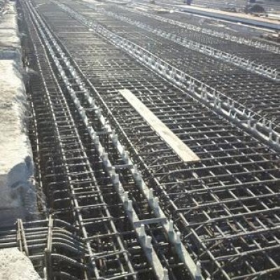 DULPROD Buloane fixate santier naval linie macara - Buloane filetate si micropiloti pentru fundatii DULPROD