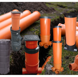 Fitinguri, camine, tevi, coturi din PVC pentru apa si canalizare OFFPIGEON