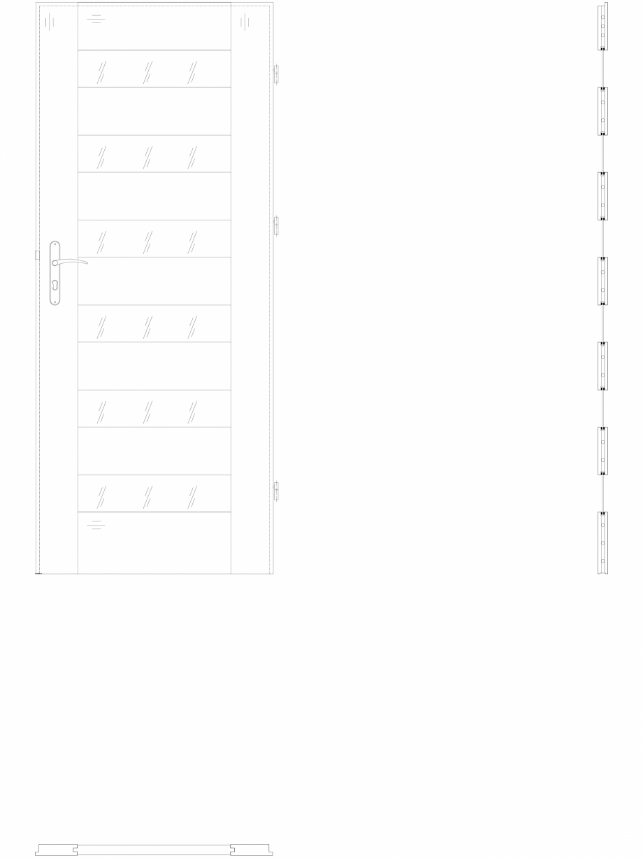 Pagina 1-CAD-DWG Detalii usa PORTA CONCEPT - c6- pn80 Porta Detaliu de produs C.6 