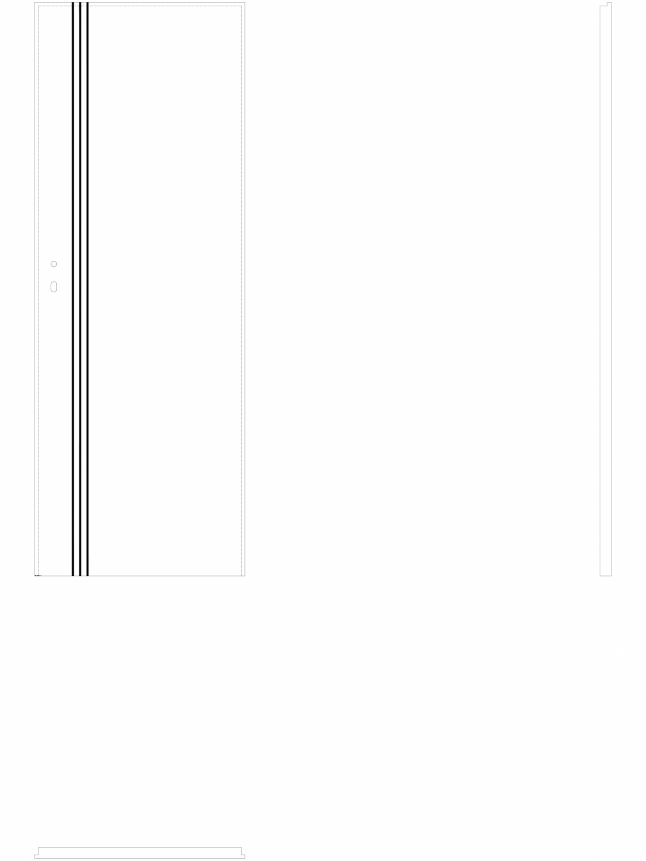Pagina 1-CAD-DWG Detalii usa PORTA  LINE - B1 - pn70 Porta Detaliu de produs B.1 