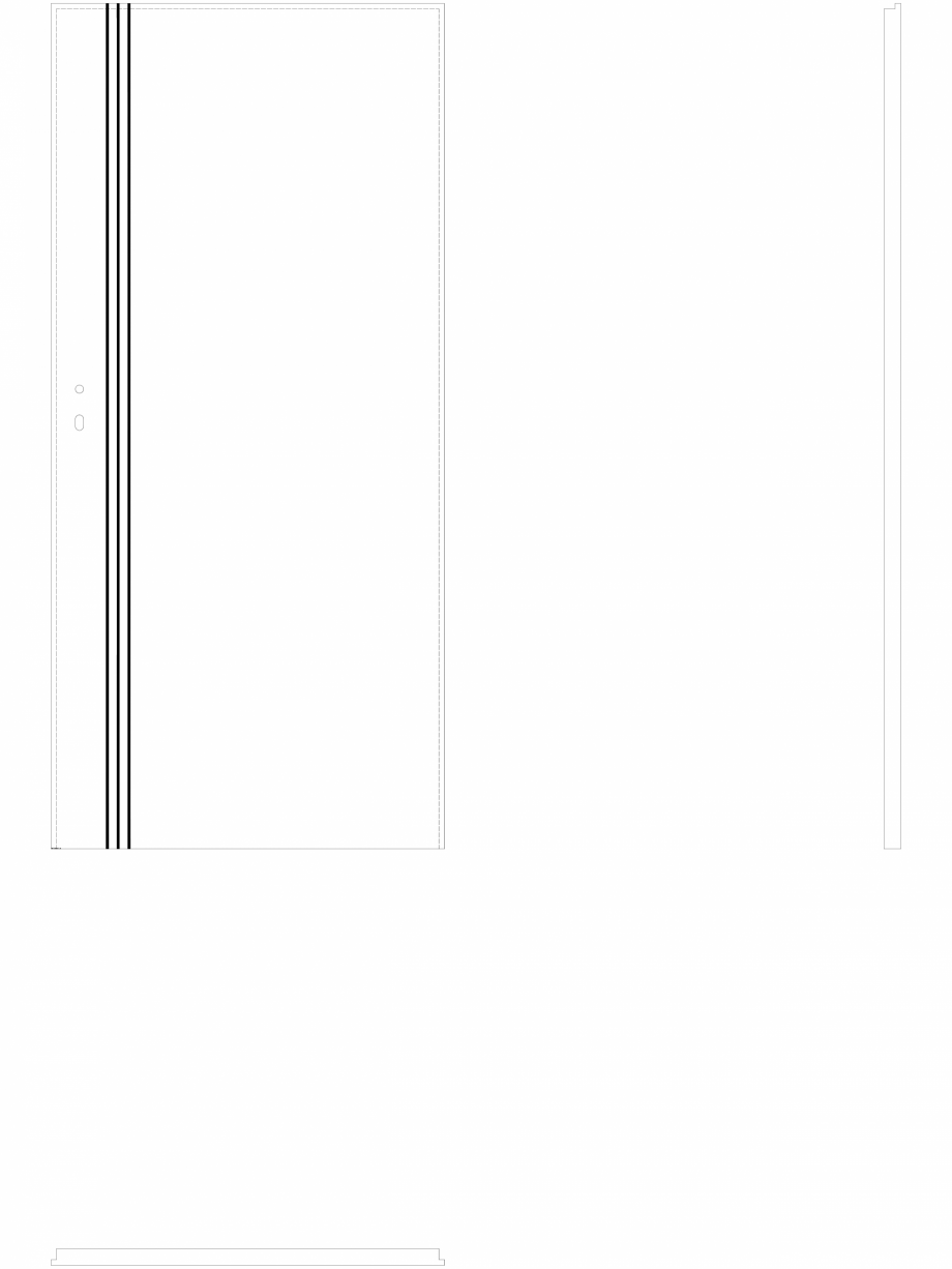 Pagina 1-CAD-DWG Detalii usa PORTA  LINE - B1 - pn90 Porta Detaliu de produs B.1 