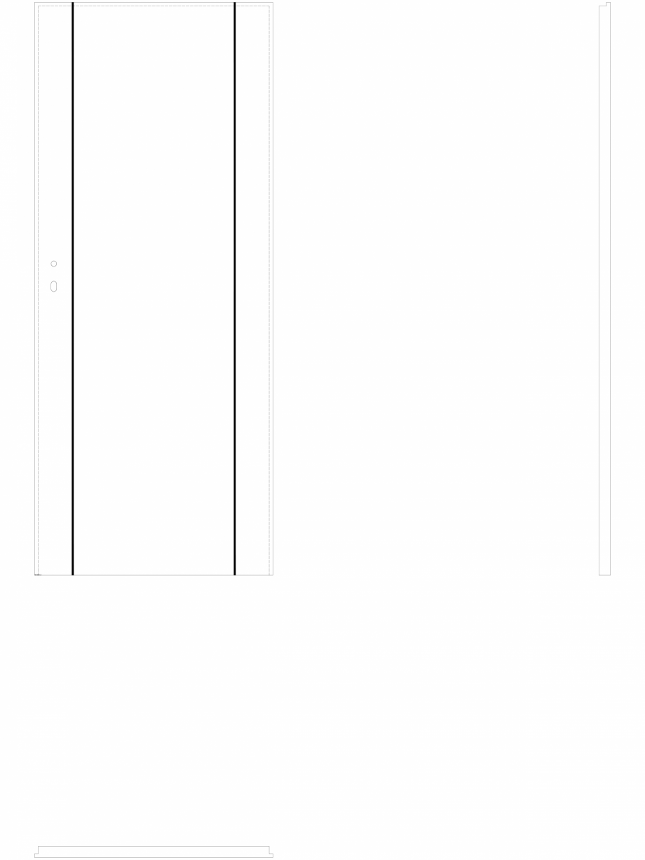 Pagina 1-CAD-DWG Detalii usa PORTA LINE - A1 - pn80 Porta Detaliu de produs LINE A.1 
