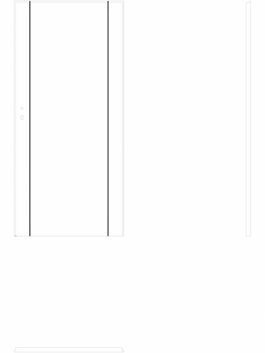 Pagina 1-CAD-DWG Detalii usa PORTA LINE - A1 - pn90 Porta Detaliu de produs LINE A.1 