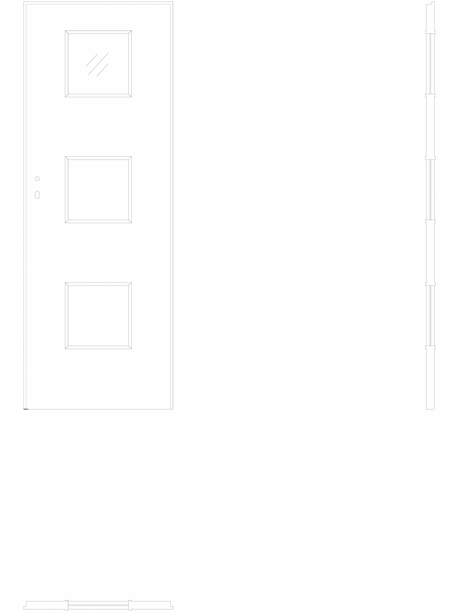 Pagina 1-CAD-DWG Usa de interior Porta FIT model C.1 - pn70 Porta Detaliu de produs 