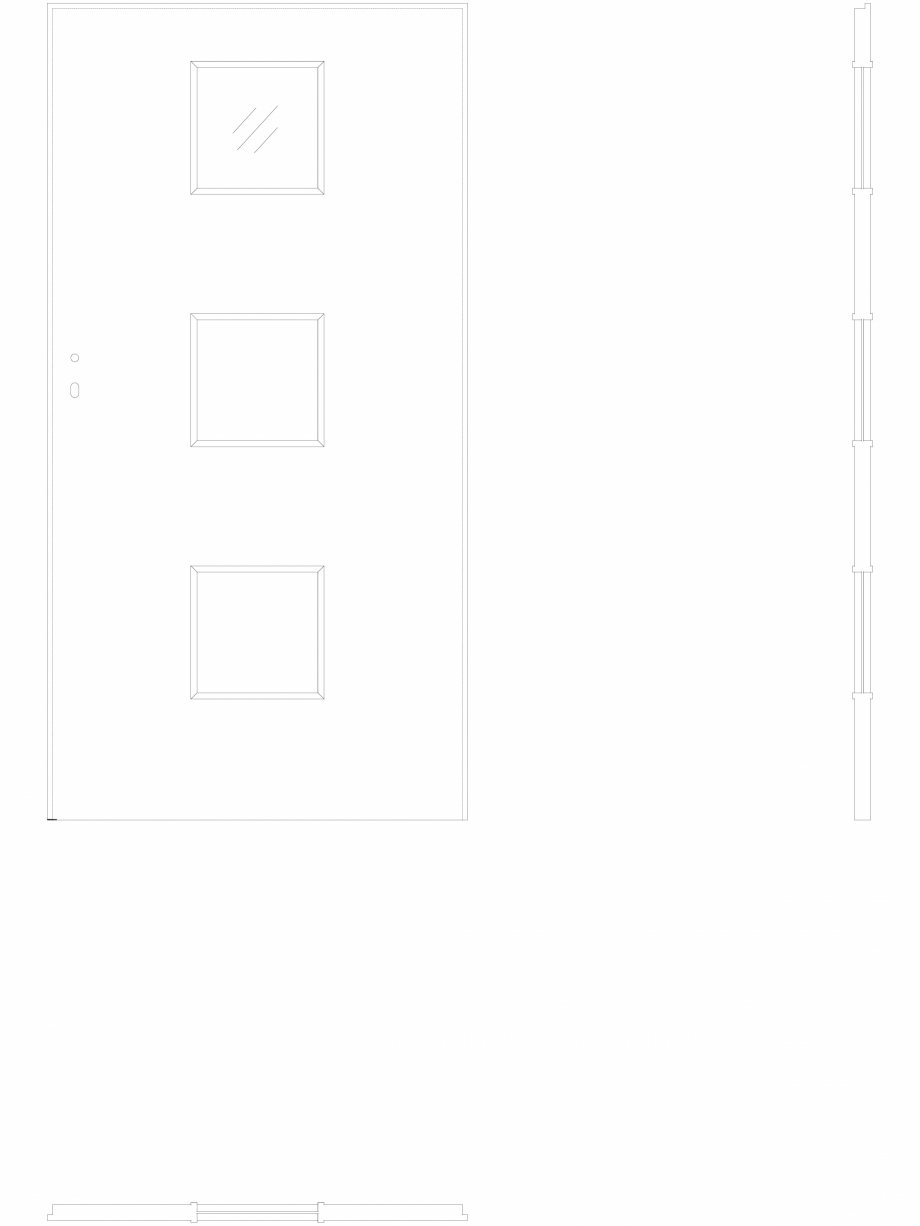 Pagina 1 - CAD-DWG Usa de interior Porta FIT model C.1 - pn100 Porta Detaliu de produs 