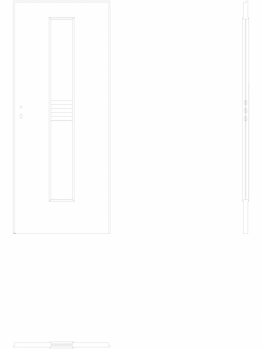 Pagina 1 - CAD-DWG Usa de interior Porta STIL model 1 - pn80 Porta Detaliu de produs 