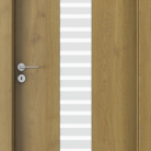 Usa de interior Porta FOCUS model 2 0 sticla scarita mata - Finisaj CPL HQ 0