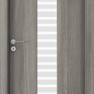 Usa de interior Porta FOCUS model 2 0 sticla scarita mata - Finisaj CPL HQ 0