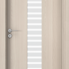 Usa de interior Porta FOCUS model 2 0 sticla scarita mata - Finisaj CPL HQ 0