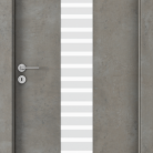 Usa de interior Porta FOCUS model 2 0 sticla scarita mata - Finisaj CPL HQ 0