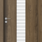 Usa de interior Porta FOCUS model 2 0 sticla scarita mata - Finisaj CPL HQ 0