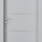 Usa de interior Porta LINE model E1 - Finisaj CPL HQ 0 2 Gri Euroinvest -